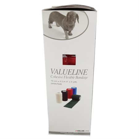 Valueline Vet-Flex Röd 10x4,5 (10-pack)