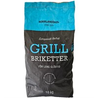 Grillbriketter Norrlandskol 10 kg