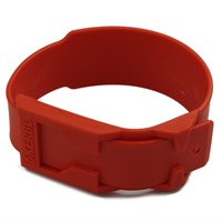 Vristband Plast 36 cm - Röd